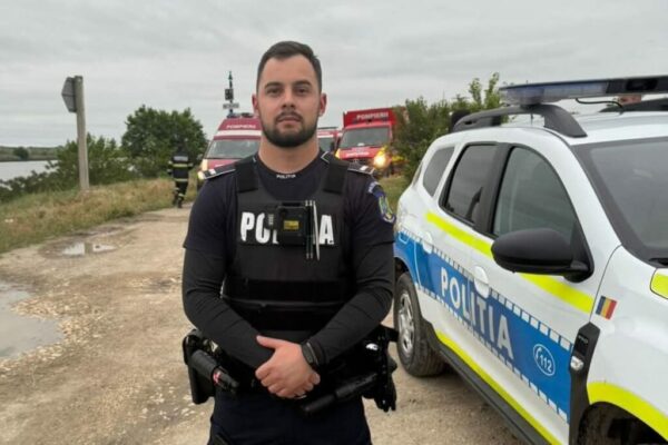 Polițistul din Corabia care a devenit erou a salvat un copil de 10 ani de la înec