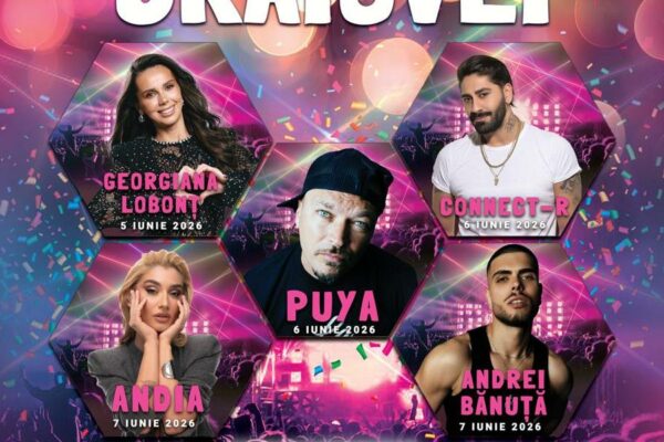 ZILELE CRAIOVEI 2026: CONNECT-R, PUYA, ANDIA ȘI GEORGIANA LOBONȚ, PE SCENA DIN PIAȚA MIHAI VITEAZUL