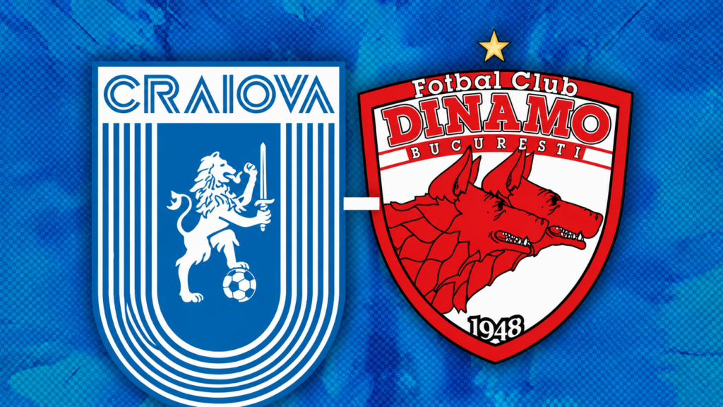 Bănia fierbe: Craiova și Dinamo, față în față pentru titlu și Europa