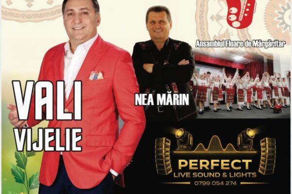 Vali Vijelie, Nea Mărin și Amna încing atmosfera la Ziua Comunei Giuvărăști