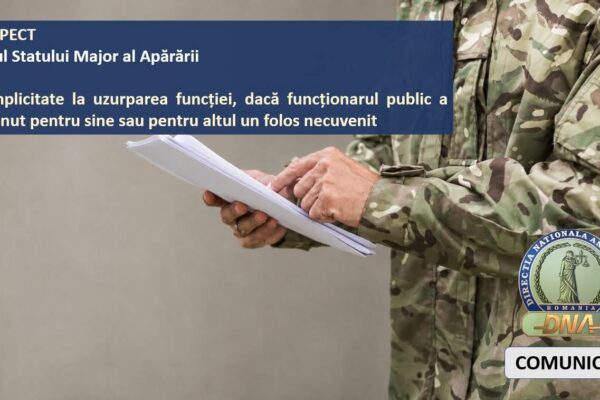 ​CUTREMUR LA VÂRFUL ARMATEI ROMÂNE: Șeful Statului Major al Apărării, generalul Vlad Gheorghiță, pus sub urmărire penală de DNA pentru corupție
