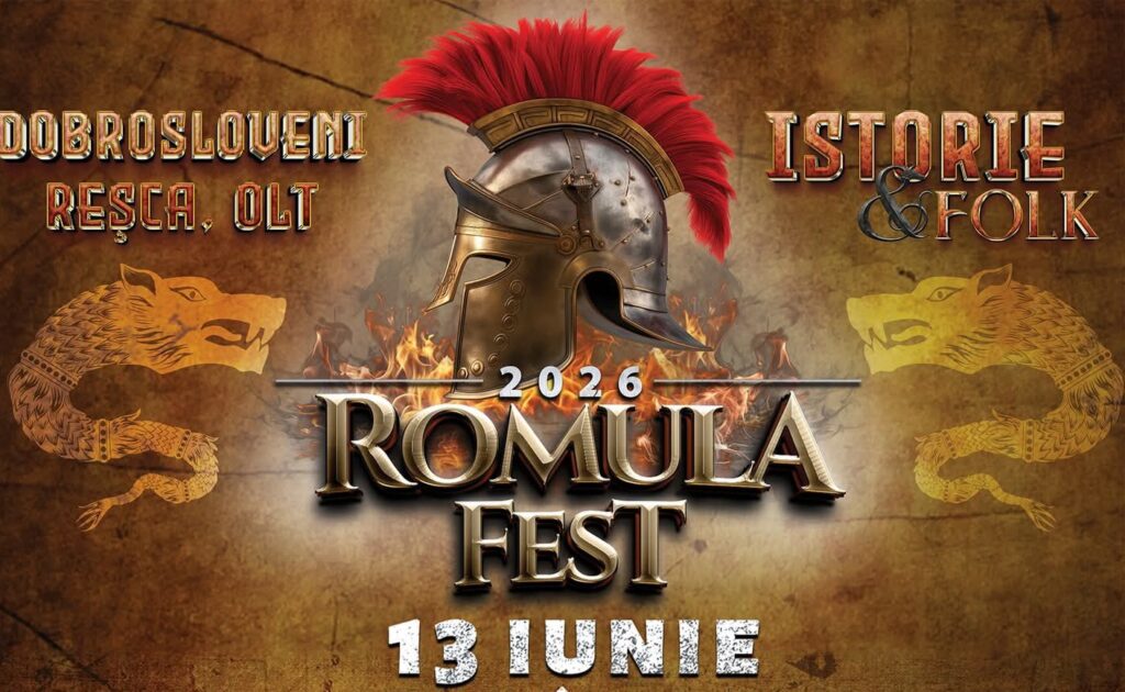 Legendara trupă IRIS cântă pe pământul Daciei Malvensis! Romula Fest 2026 aduce istoria la viață la Reșca-Dobrosloveni