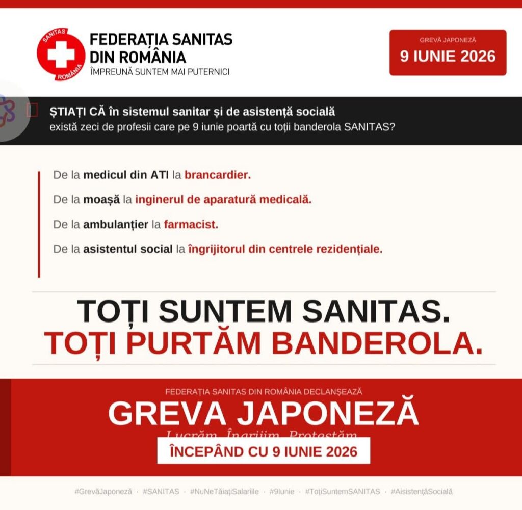 GREVĂ JAPONEZĂ ÎN SĂNĂTATE. 100.000 DE ANGAJAȚI DIN SPITALE ȘI CENTRE SOCIALE PROTESTEAZĂ CU BANDEROLA PE BRAȚ